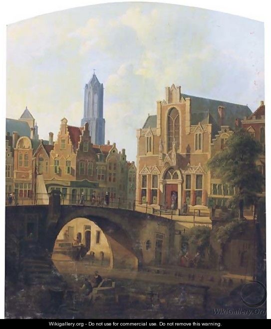 A capriccio view of Utrecht - Reinier Craeyvanger