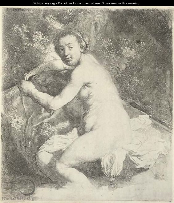 Diana at the Bath - Rembrandt Van Rijn