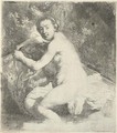 Diana at the Bath - Rembrandt Van Rijn