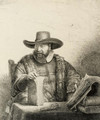 Cornelis Claesz. Anslo, Preacher - Rembrandt Van Rijn