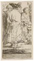Christ healing the Sick A Fragment - Rembrandt Van Rijn