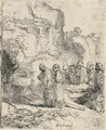 Christ carried to the Tomb - Rembrandt Van Rijn