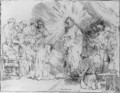 Christ appearing to the Apostles - Rembrandt Van Rijn