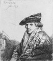 A Young Man in a Velvet Cap (Ferdinand Bol) - Rembrandt Van Rijn