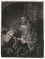 The Great Jewish Bride - Rembrandt Van Rijn