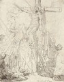 The Descent from the Cross A Sketch - Rembrandt Van Rijn