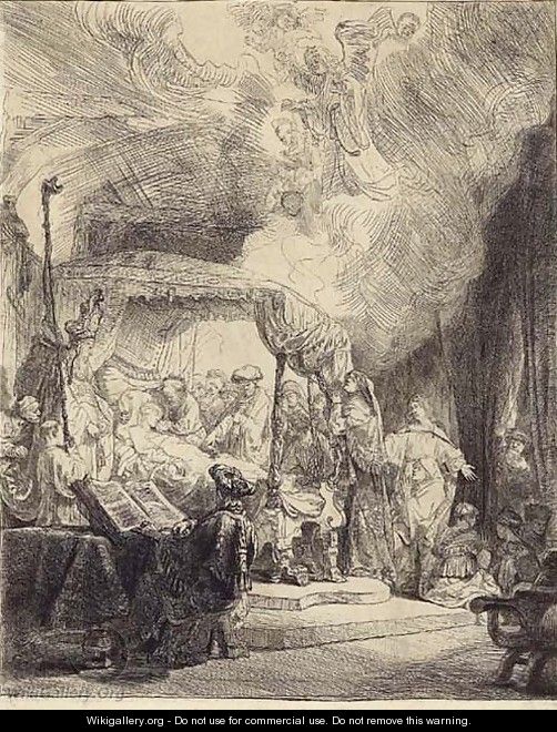 The Death of the Virgin 2 - Rembrandt Van Rijn