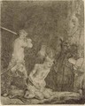 The Beheading of Saint John the Baptist - Rembrandt Van Rijn