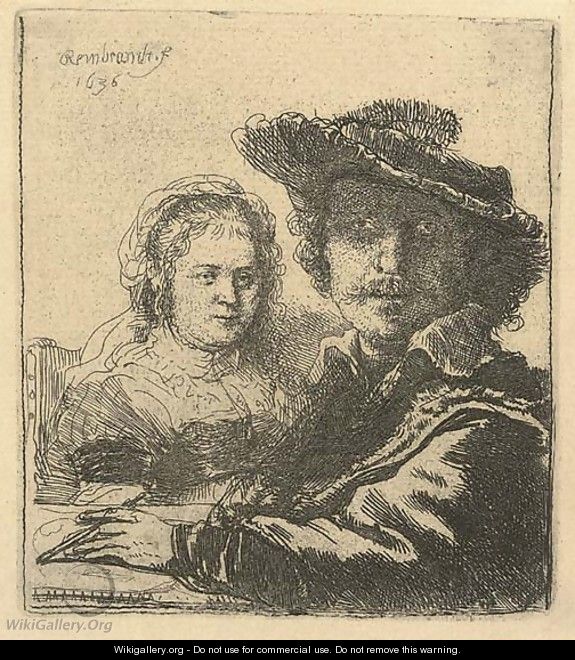 Recueil de Quatre-Vingt-Cinq Estampes originales, Tetes, Paysages et differents Sujets, dessinees et gravees par Rembrandt - Rembrandt Van Rijn