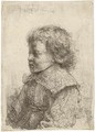 Portrait of a Boy, in Profile - Rembrandt Van Rijn