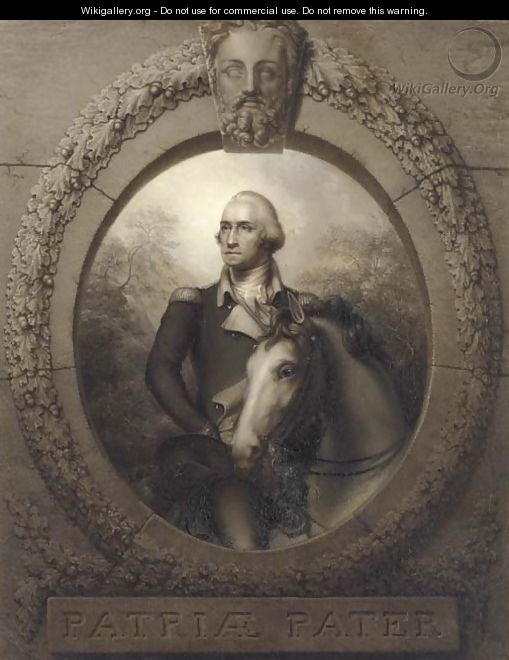 Equestrian Portrait of George Washington 2 - Rembrandt Peale
