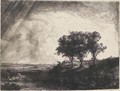 The Three Trees - Rembrandt Van Rijn