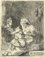 The Holy Family - Rembrandt Van Rijn