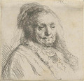 The Great Jewish Bride 2 - Rembrandt Van Rijn