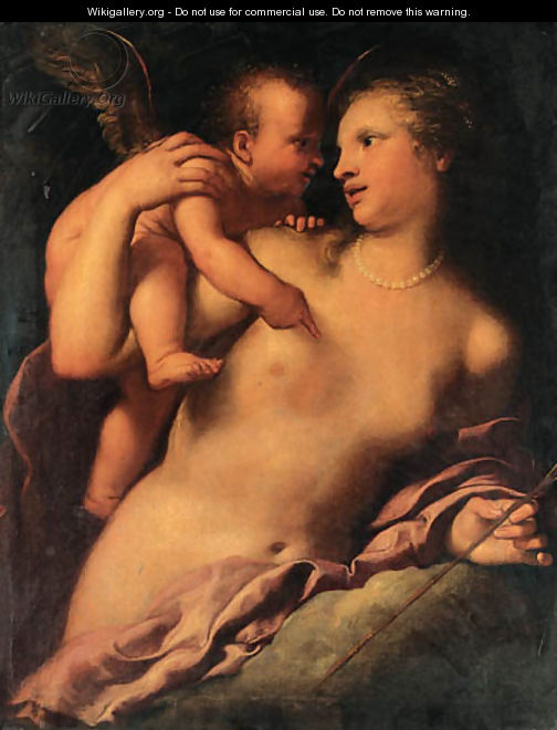 Venus disarming Cupid - Pietro Liberi