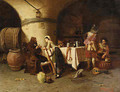 Late Night at the Tavern - Pompeo Massini