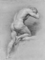 A kneeling nude turned to the right - Pompeo Gerolamo Batoni