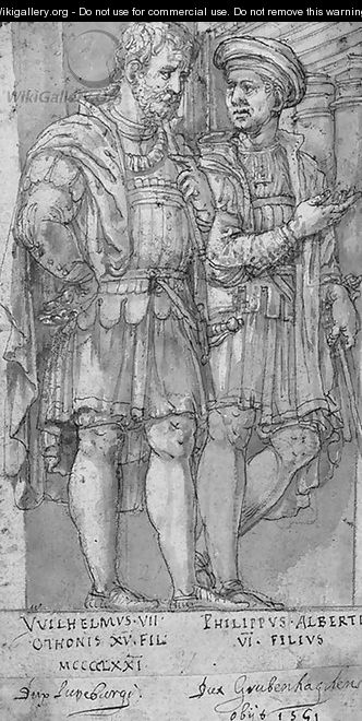 Wilhelm VII and Philipp VI - Pirro Ligorio