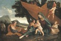 The Rest on the Flight into Egypt - Pietro Testa