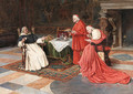 Cardinals enjoying tea - Pietro Pavesi