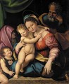 The Holy Family with Saint Elizabeth and the Infant Saint John the Baptist - Raffaellino Del Colle