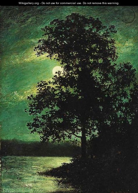 Moonlight Landscape - Ralph Albert Blakelock