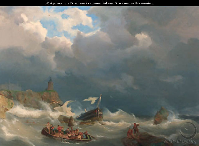 To the rescue - Pieter Christiaan Cornelis Dommersen