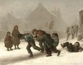 Fun in the snow - Edouard Frère