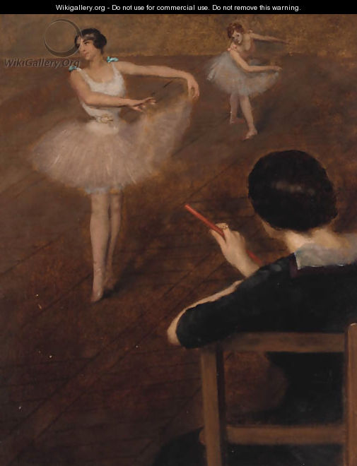 The ballet class - Pierre Carrier-Belleuse