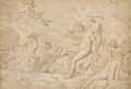 Thetis attended by Nereids - Pierre Brebiette