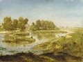 Paysage fluviale - Etienne-Pierre Theodore Rousseau