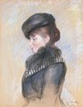 Femme aA  la toque - Pierre Auguste Renoir