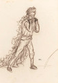 Garcon portant une guirlande de feuillage - Pierre-Cecile Puvis de Chavannes