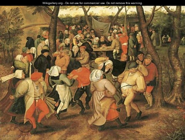 The Wedding Dance 2 - Pieter The Younger Brueghel