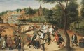 The Return from the Kermesse - Pieter The Younger Brueghel