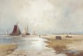 On the Dutch coast - Thomas Bush Hardy