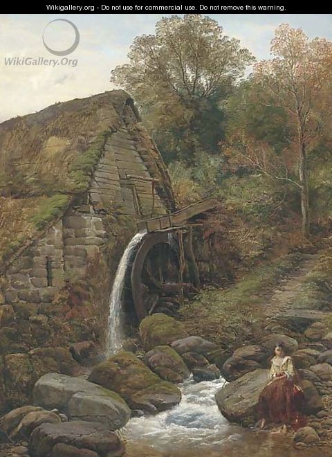 An over-shot water-mill - Thomas Creswick