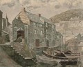 Inner Harbour, Polperro, Cornwall - Thomas Corson Morton