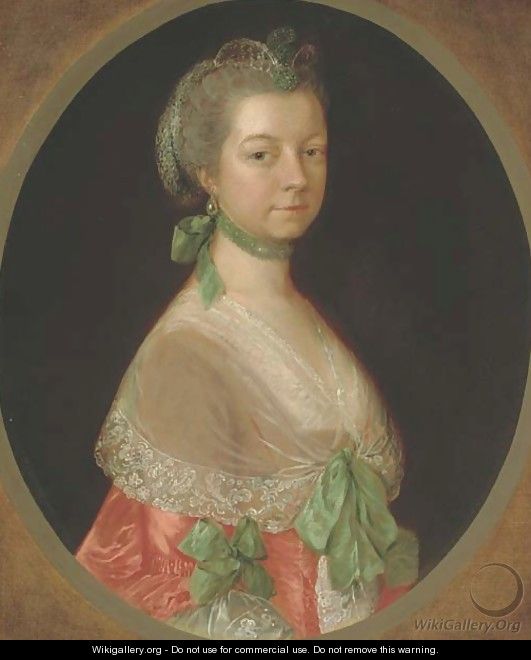 Portrait of Elizabeth Uvedale - Thomas Gainsborough