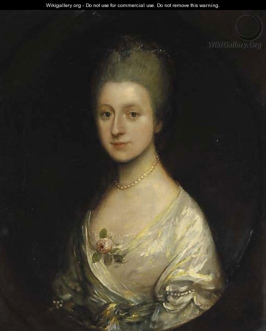 Portrait of Elizabeth Blacker (1739-1822) - Thomas Gainsborough
