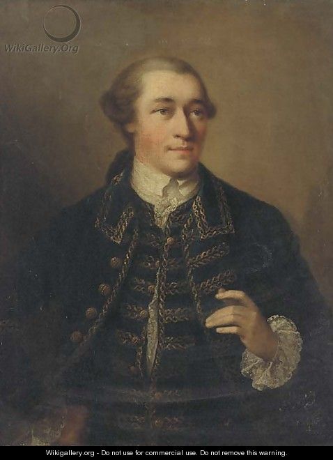 A portrait of Henry Hanson - Thomas Frye