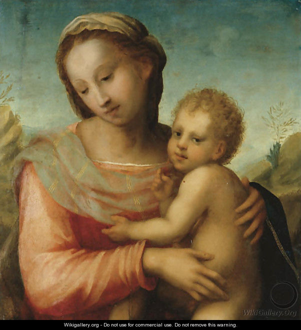 The Madonna and Child 2 - Henri De Toulouse-Lautrec