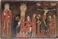 The Madonna and Child flanked by Ecclesia and The Crucifixion - Master of Magdalen