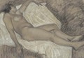 Nu etendu - Theophile Alexandre Steinlen