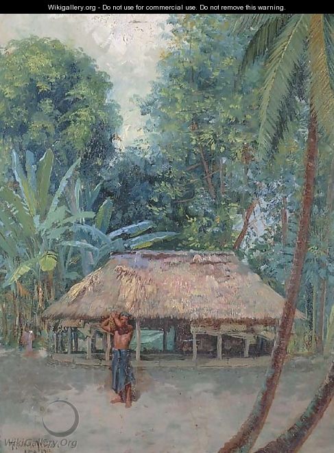 Samoan Landscape - Theodore Wores
