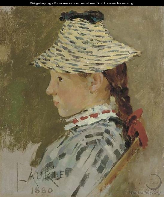 Portrait of Laurie - Theodore Robinson