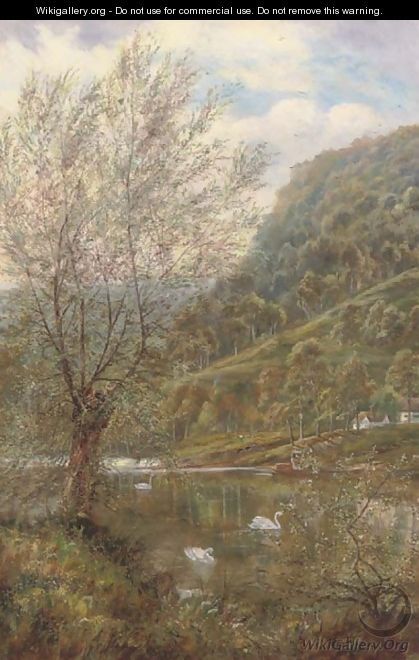 Near Streatley Hills-on-Thames - Theodore Hines