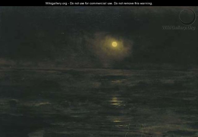 Moonlit Shore - Alexander Thomas Harrison