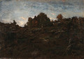 Sentier du Jean-de-Paris, Crpuscule (Platire en fort de Fontainebleau) - Theodore Rousseau