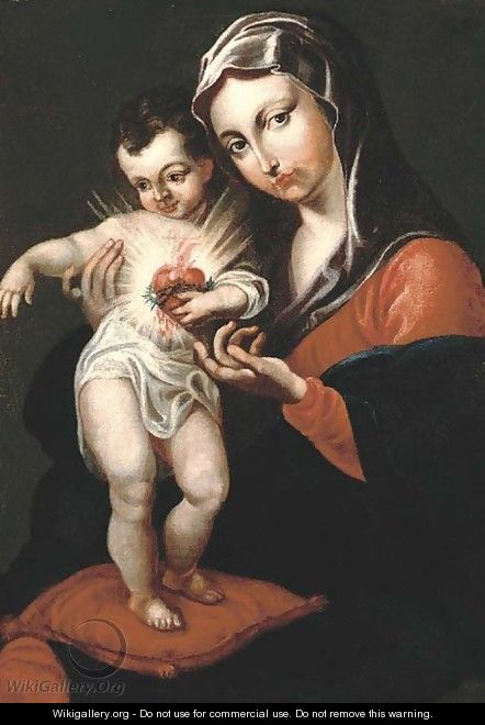 The Madonna and Child - Theresia Zannutssi